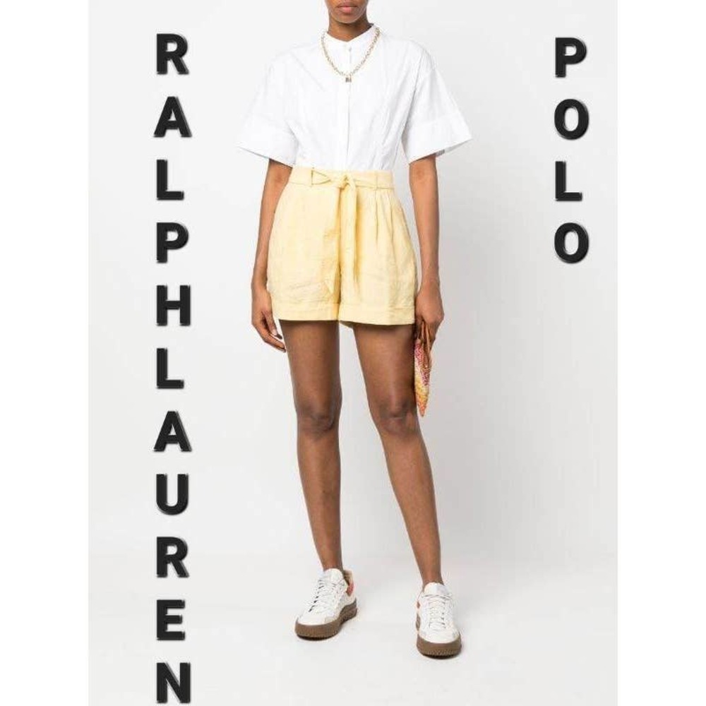 Polo Ralph Lauren belted Linen Shorts